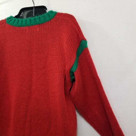 Vintage Design Zone Ugly Christmas Sweater Christmas Tree With Buttons Size Med - Picture 15 of 16